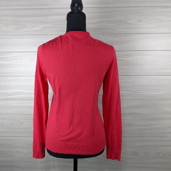 Sequined Cardigan Pink Cardigan Sweater - Picture 6 of 6